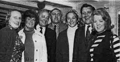 Valerie Grant and members of the Ben 1972